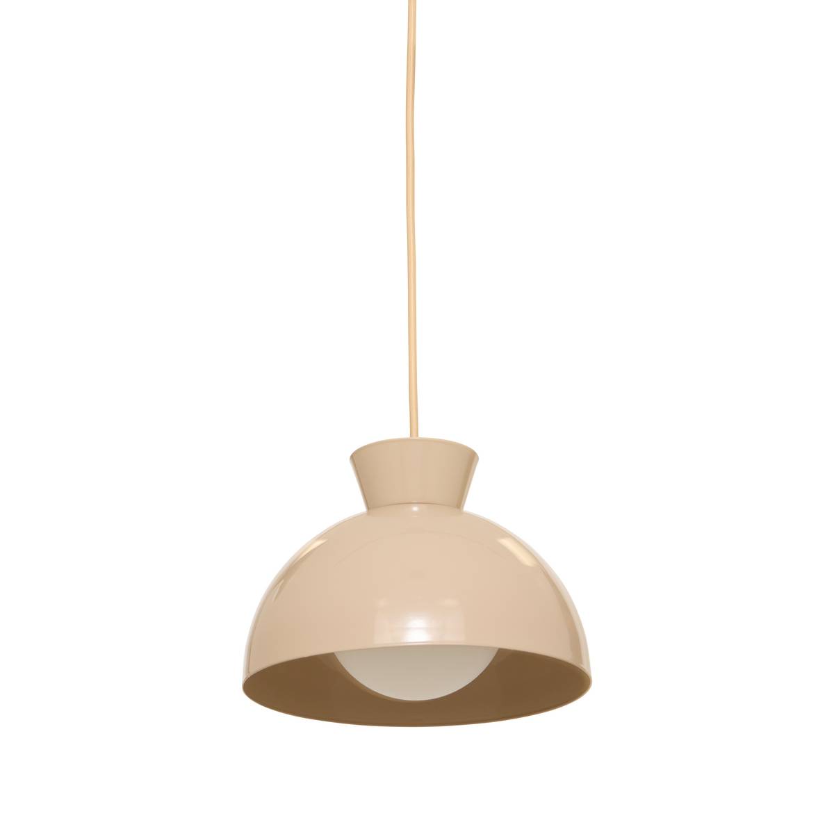 Suspension Lito Ø 22 cm métal beige