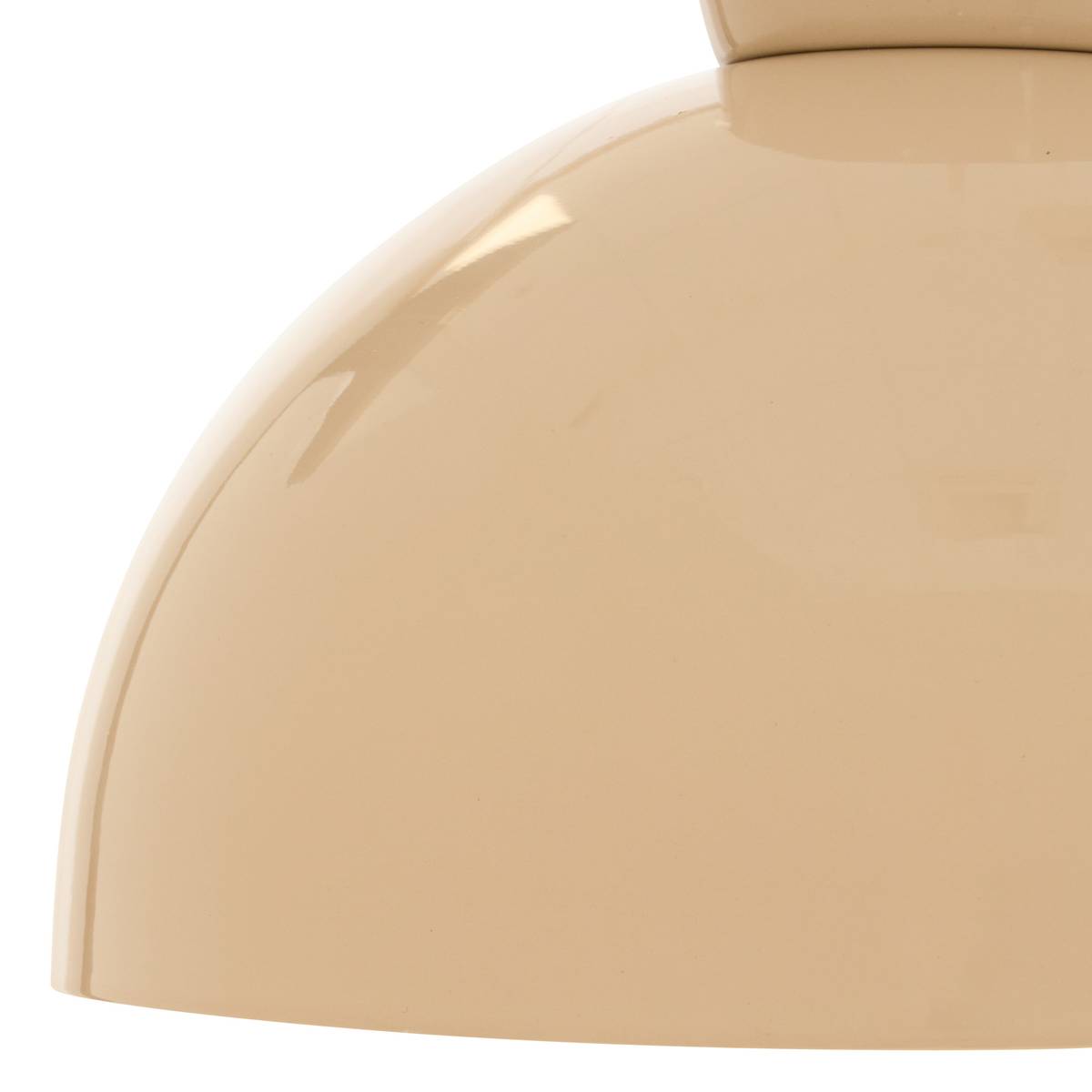 Suspension Lito Ø 22 cm métal beige