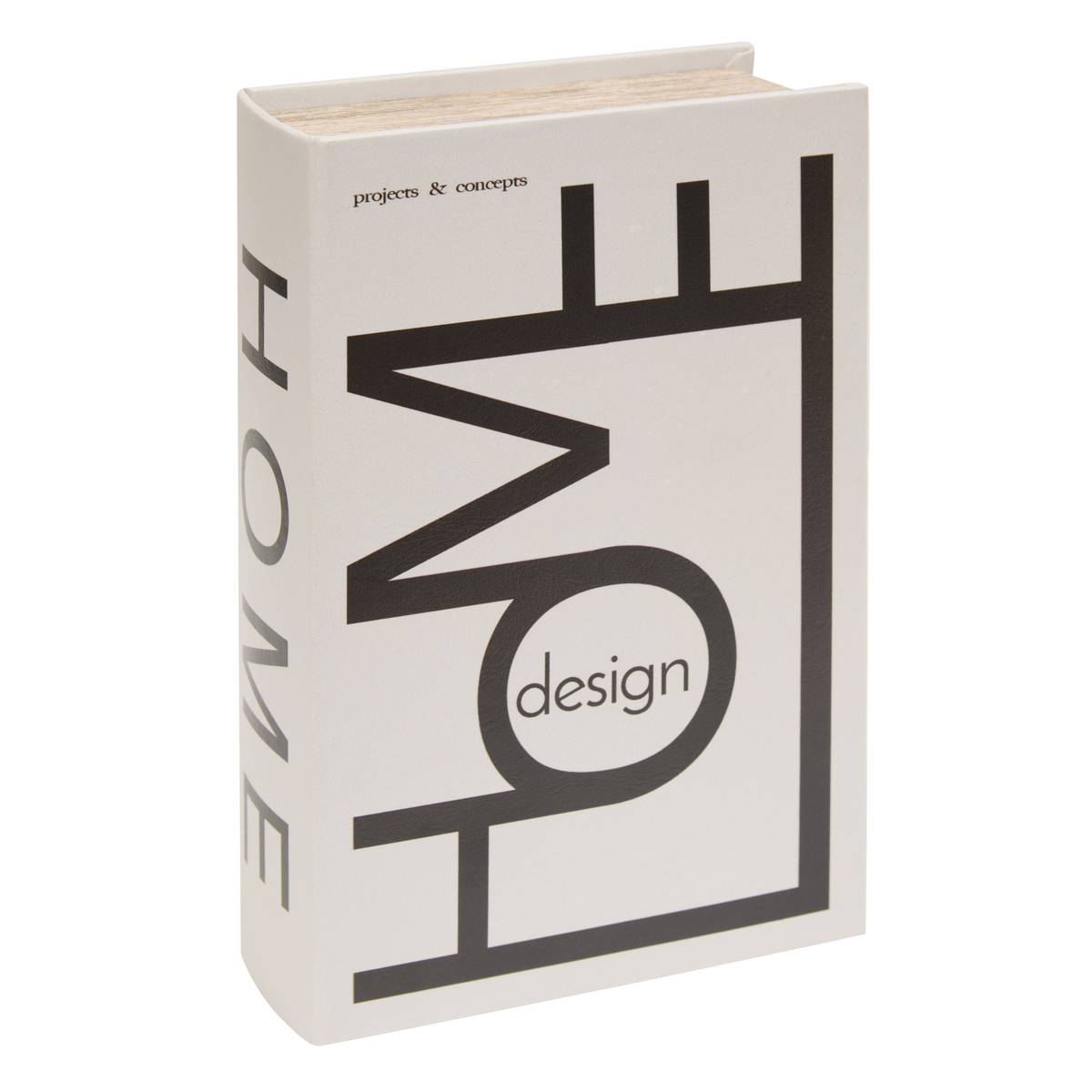 Boîte livre Josh 18 x 7 x 27 cm MDF et PU Home