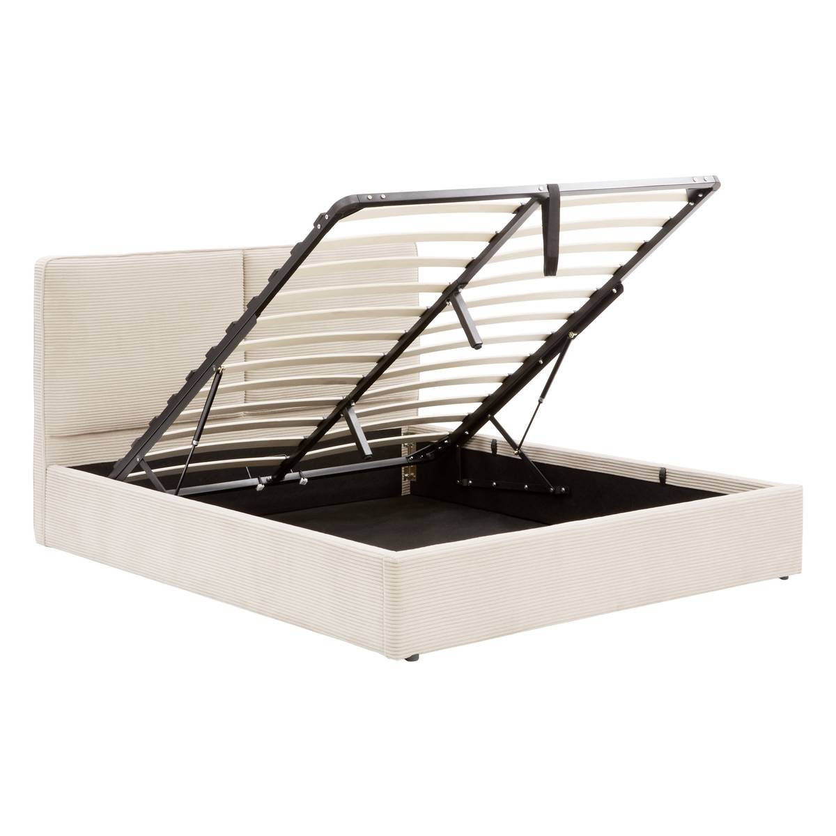 Lit coffre Wonta 160 x 200 cm blanc
