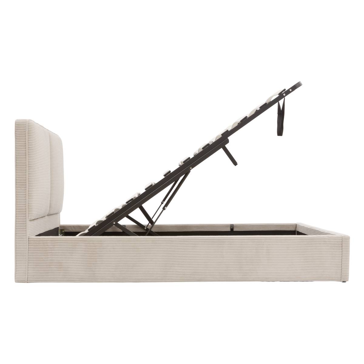 Lit coffre Wonta 160 x 200 cm blanc