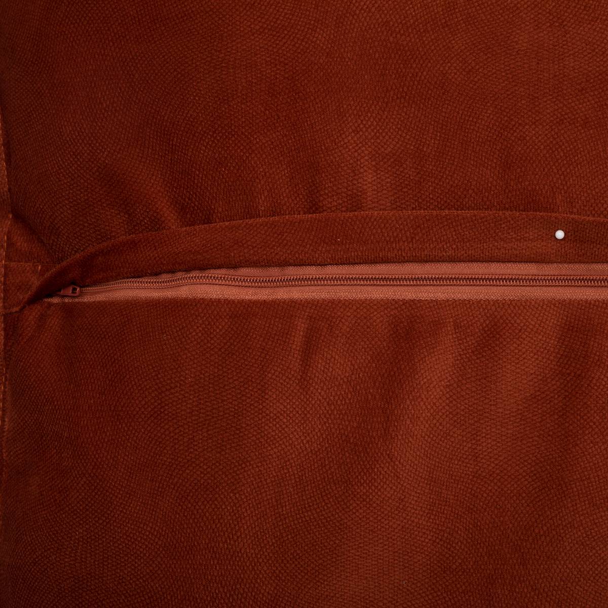 Coussin Lilou 45 x 45 cm terracotta