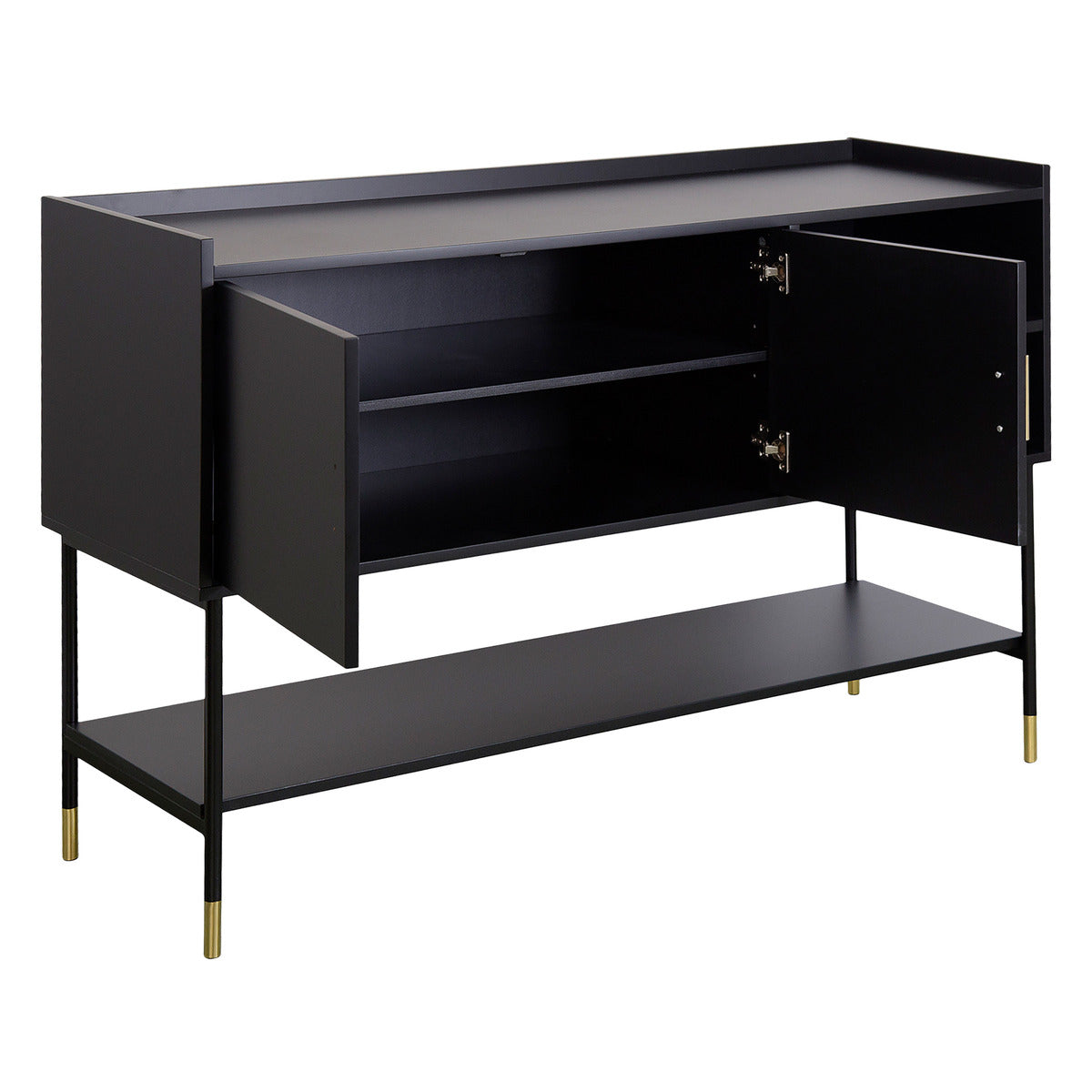 Buffet 2 portes Tedy noir