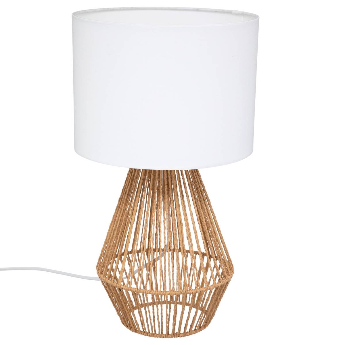 Lampe droite Lila H. 40 cm naturel