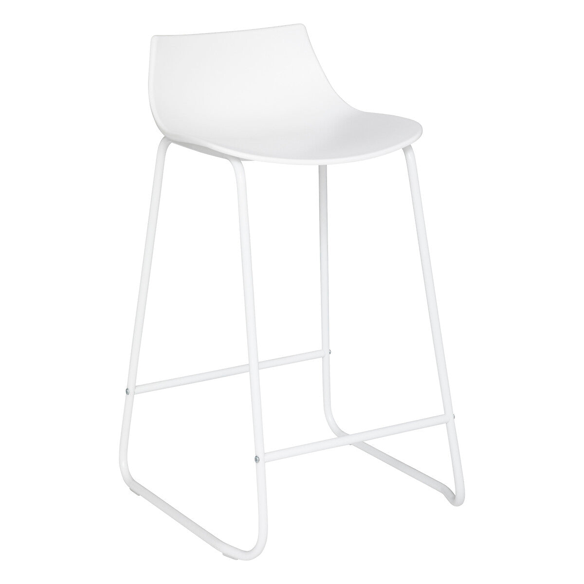 Tabouret hauteur îlot Otac PP blanc