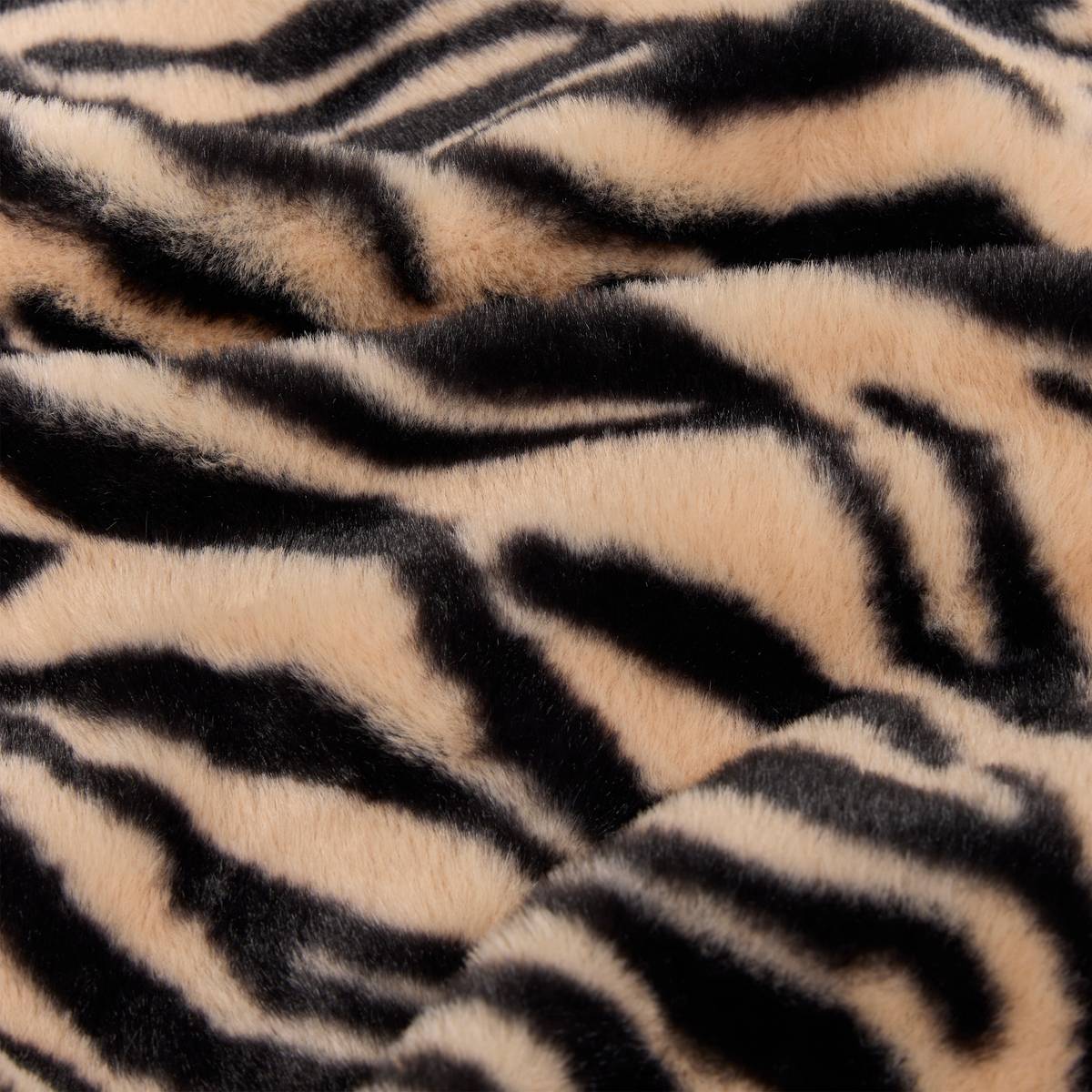 Plaid fourrure Orana 120 x 160 cm imprimé tigre
