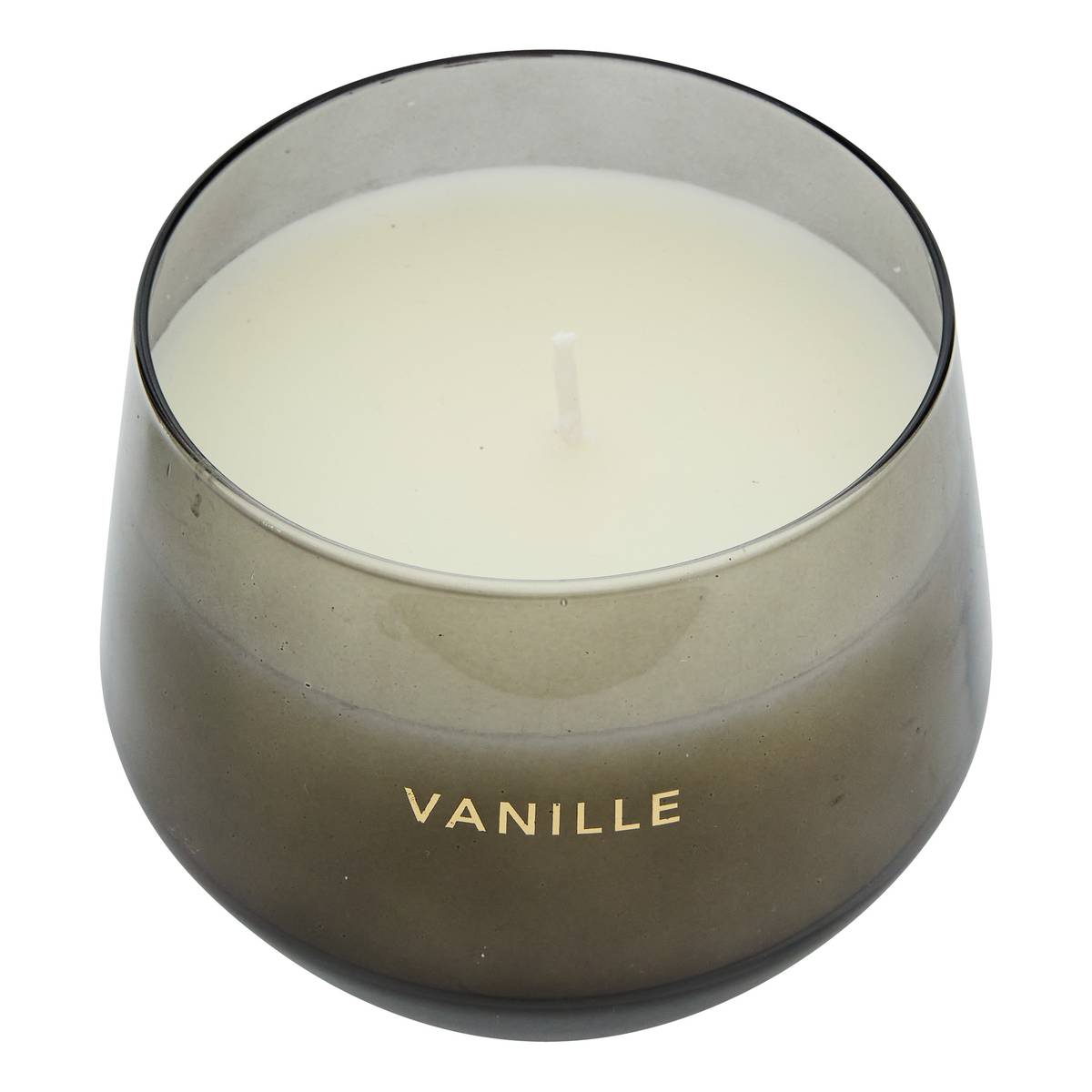 Bougie parfumée Glowy 300 g pot verre vanille