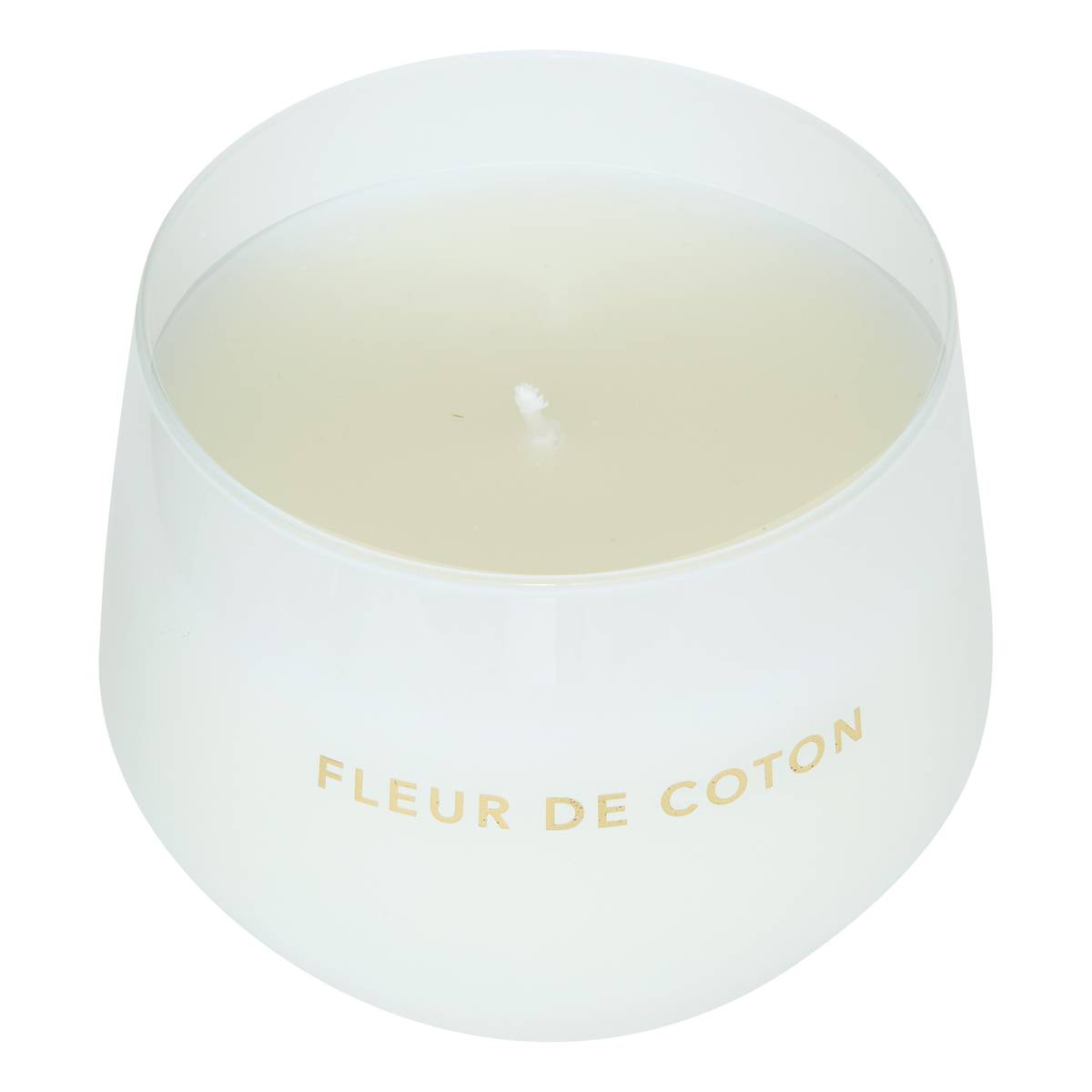 Bougie parfumée Glowy 300 g pot verre coton