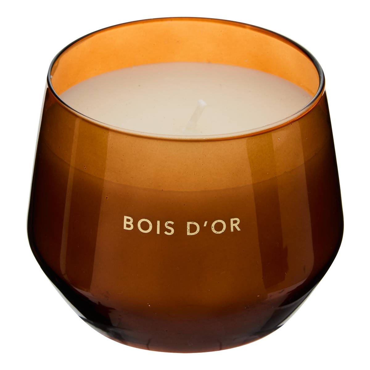 Bougie parfumée Glowy 300 g pot verre boisé