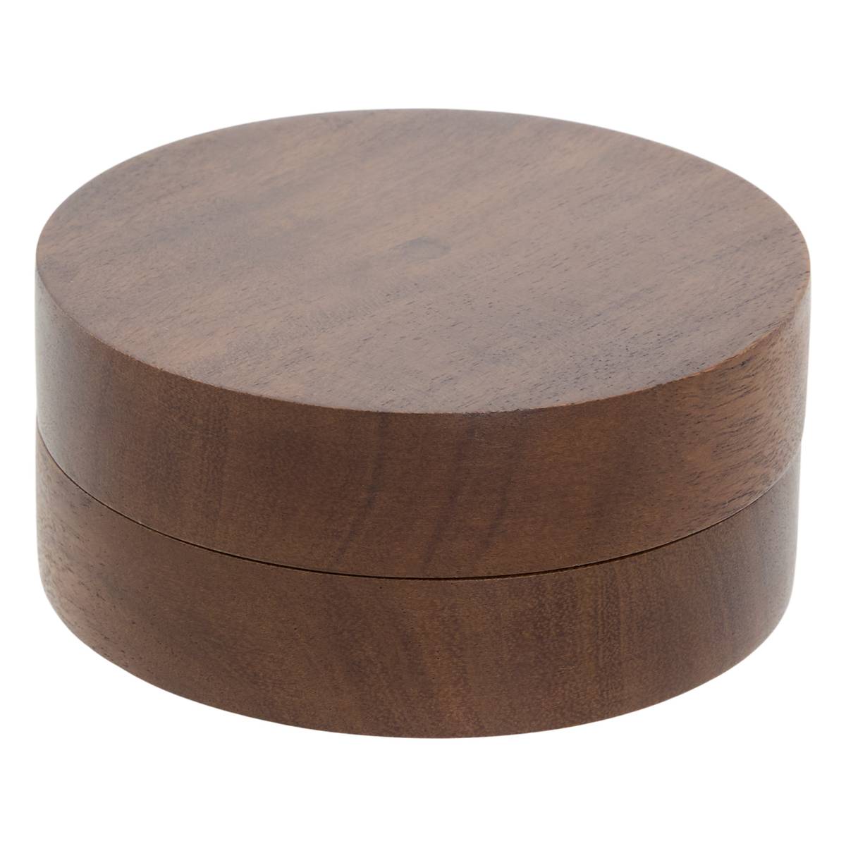Cendrier Nyero diam. 10 cm métal et acacia