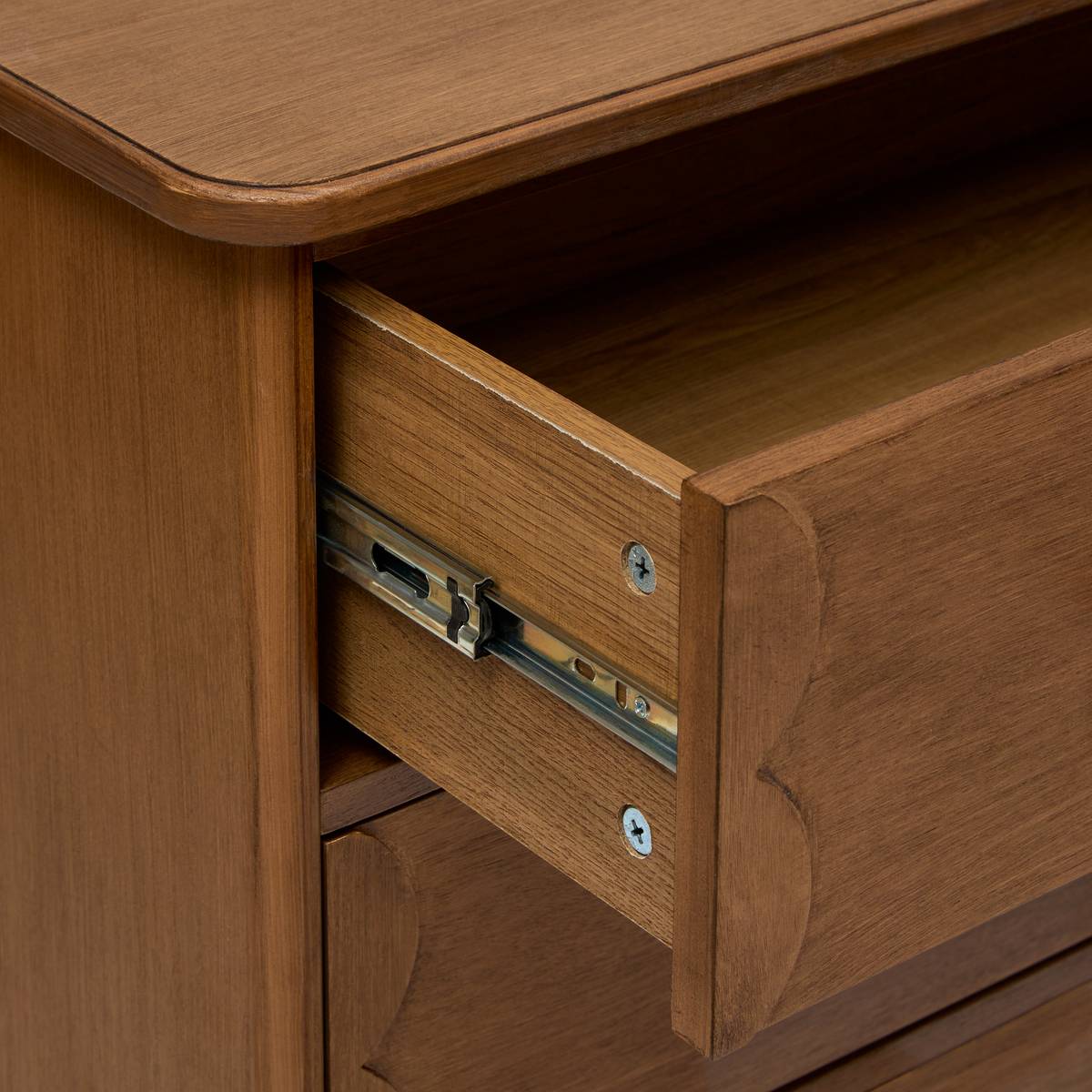 Commode 4 tiroirs Mona 80 x 45 x 85 cm pin et frêne
