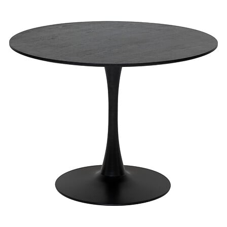 Table à dîner diam 100 cm noir