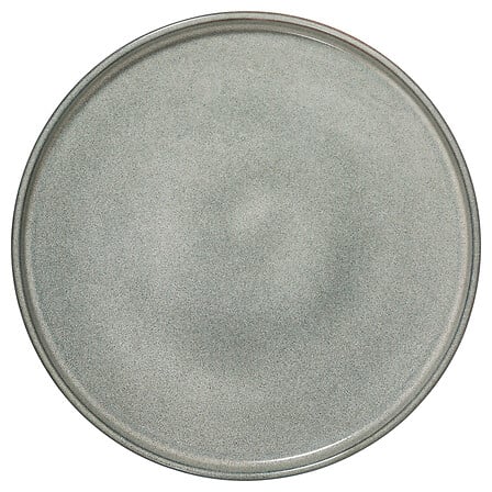 Assiette plate verte