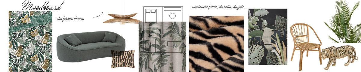 Bandeau du pack mobilier JUNGLE