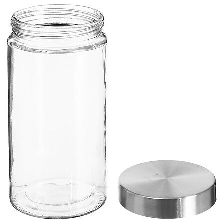 Bocal Nixo 1,7 l verre et inox