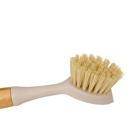 Brosse vaisselle en bois et fibres végétales