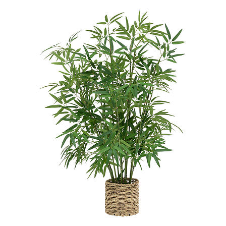 Bambou artificiel avec pot – Hauteur 100 cm