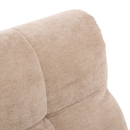 Banquette chenille beige