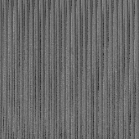 Banquette 2 places velours gris