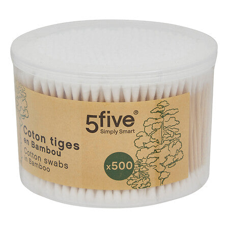 Boîte de 500 cotons tiges bambou