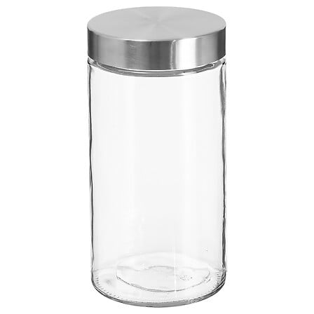 Bocal 1,7 l verre et inox