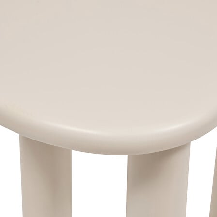 Console L. 100 x P. 40 x H. 80 cm pin et MDF ivoire