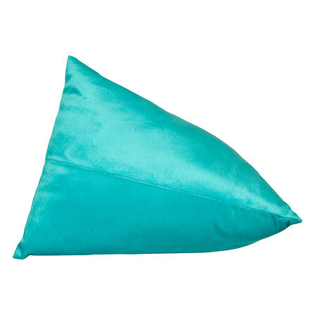 Coussin berlingot Flow 30 x 30 x 4 cm polyester vert