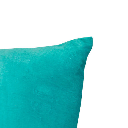 Coussin berlingot 30 x 30 x 4 cm polyester vert