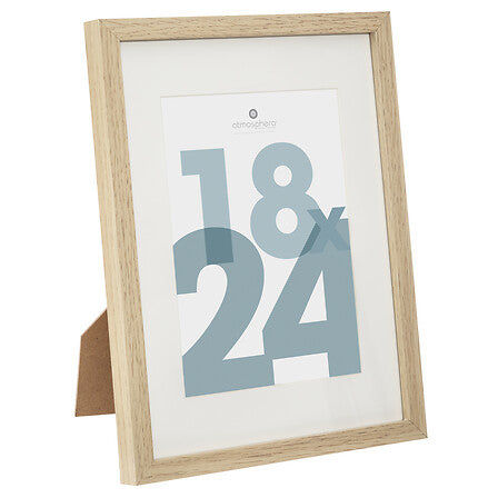 Cadre photo 18 x 24 cm naturel en display