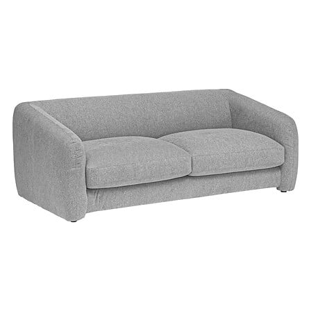 Canapé convertible 3 places gris clair