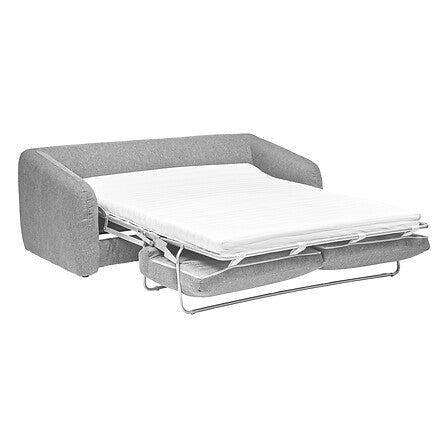 Canapé convertible 3 places gris clair