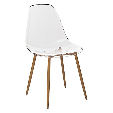 Chaise PET transparent