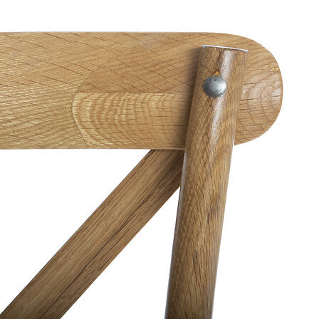 Chaise bistrot pieds chêne naturel