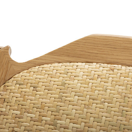 Chaise bistrot pieds chêne naturel