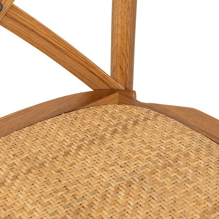 Chaise de bar haute 47 x 52 x 110 cm chêne naturel