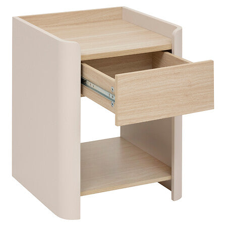 Chevet 1 tiroir avec niche