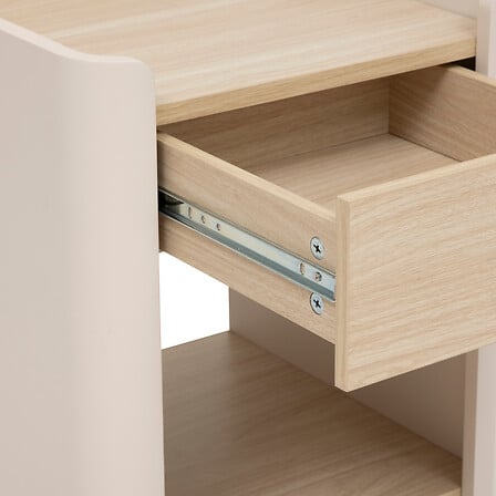 Chevet 1 tiroir avec niche