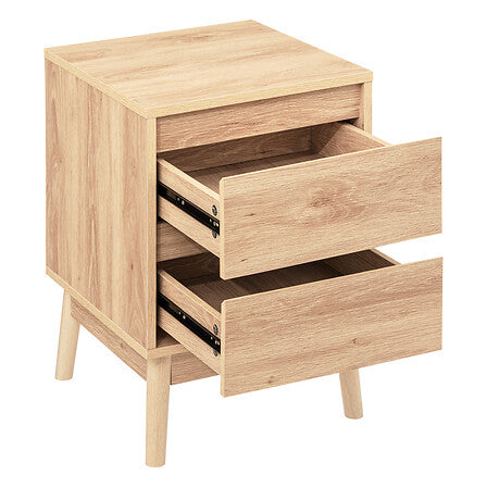 Chevet 2 tiroirs – MDF E1