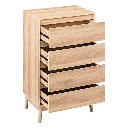 Buffet beige 4 tiroirs