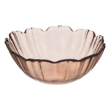 Coupelle feuille verre en display assorti