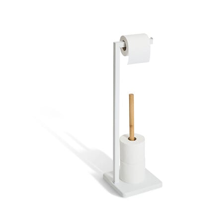 Dérouleur avec réserve pour papier WC Natureo blanc