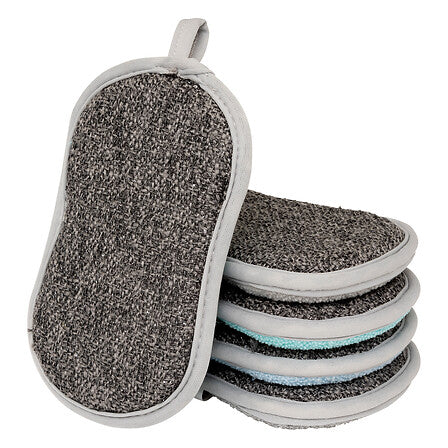 Lot de 5 éponges grattantes microfibre