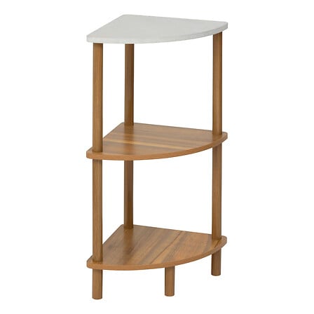 Étagère d’angle bois