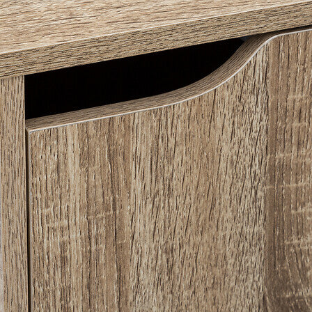 Étagère de rangement 6 cases bois