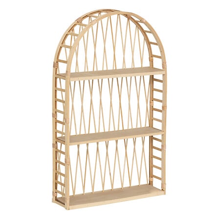 Étagère murale bambou