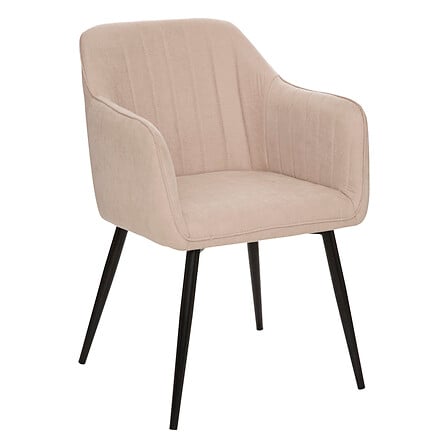 Fauteuil à dîner beige