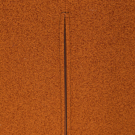 Fauteuil pivotant pied métal ambre