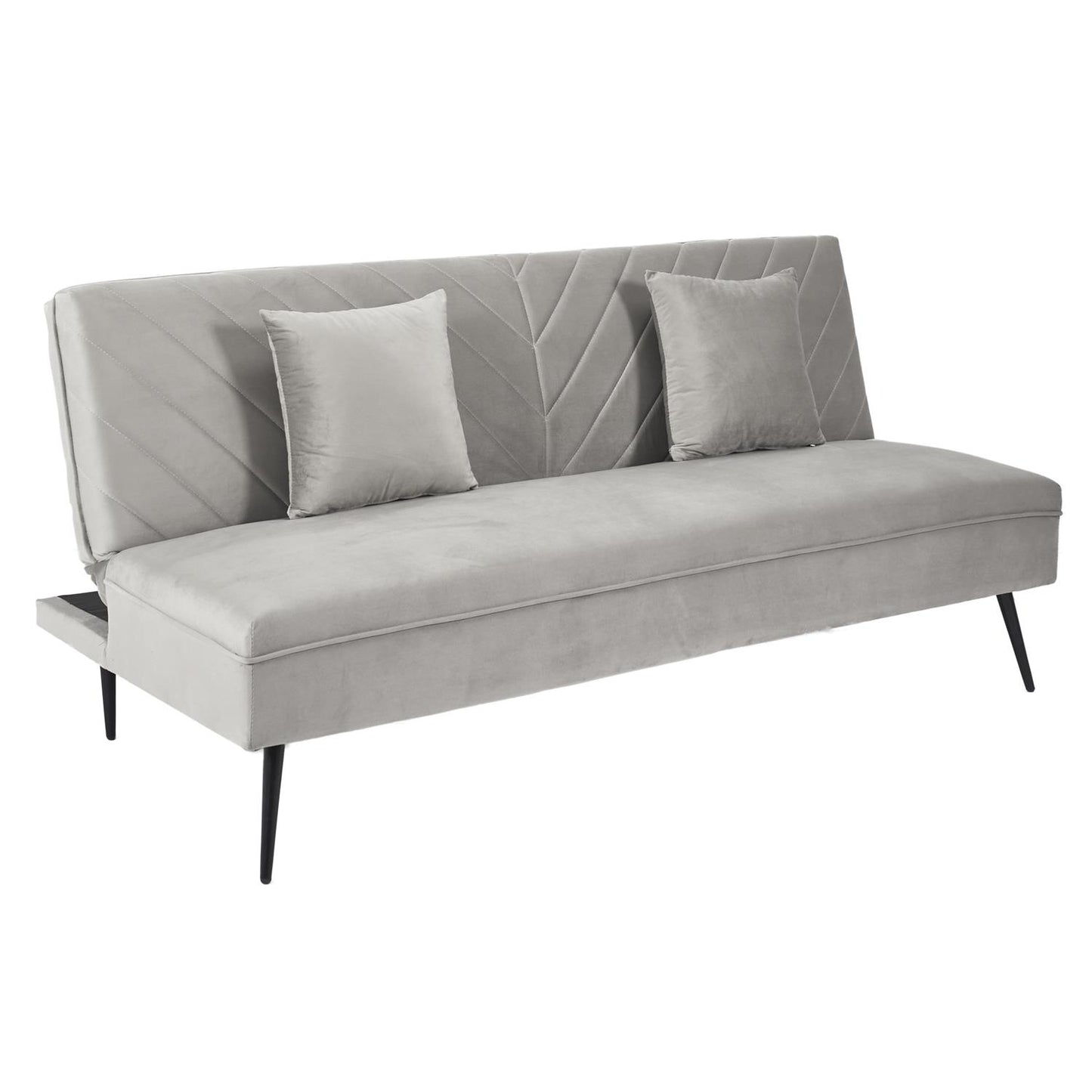 CANAPE CONVERTIBLE GRIS
