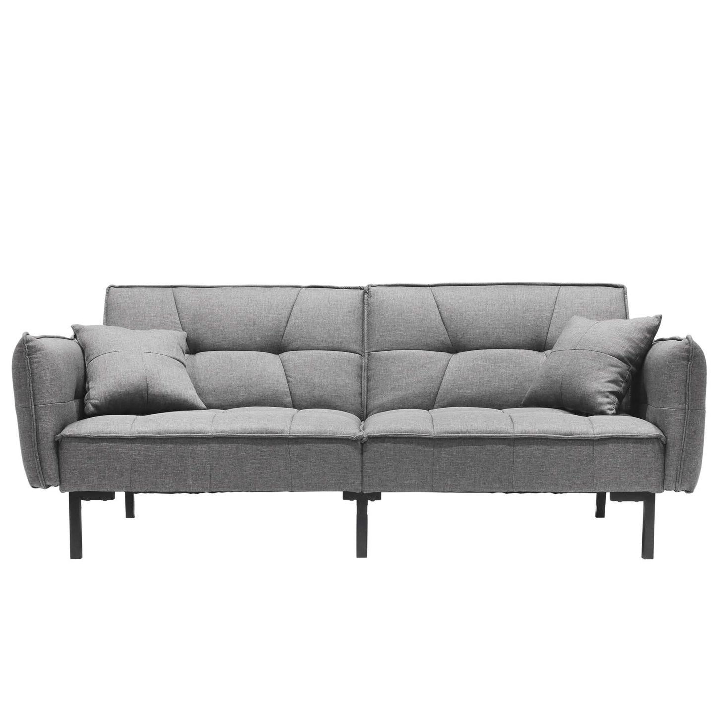 CANAPE CONVERTIBLE GRIS