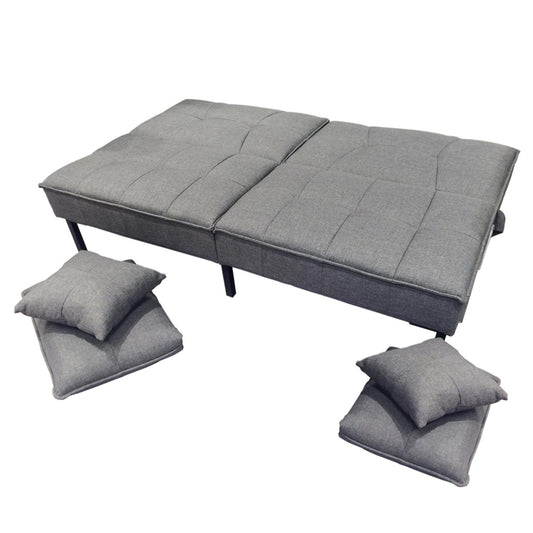 Canapé convertible gris